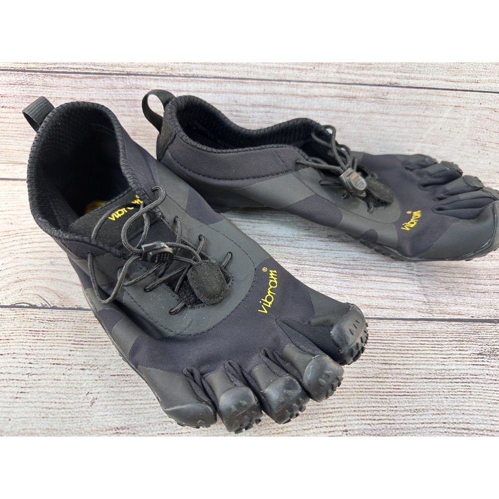 Vibram FiveFingers KSO Men's Black Barefoot Running Shoes Size 7.5-8 NWOB